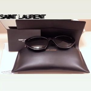 Saint Laurent
Dark Havana Cat-Eye Sunglasses